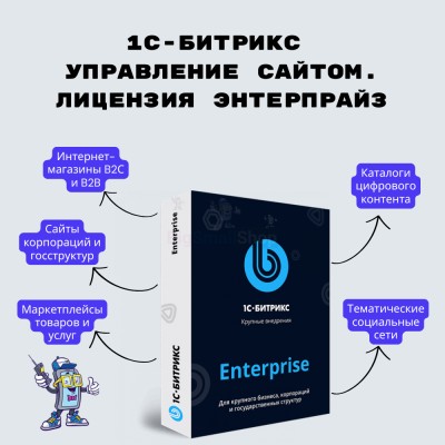 1С-Битрикс: Управление сайтом. Лицензия Энтерпрайз - купить в Озёрном